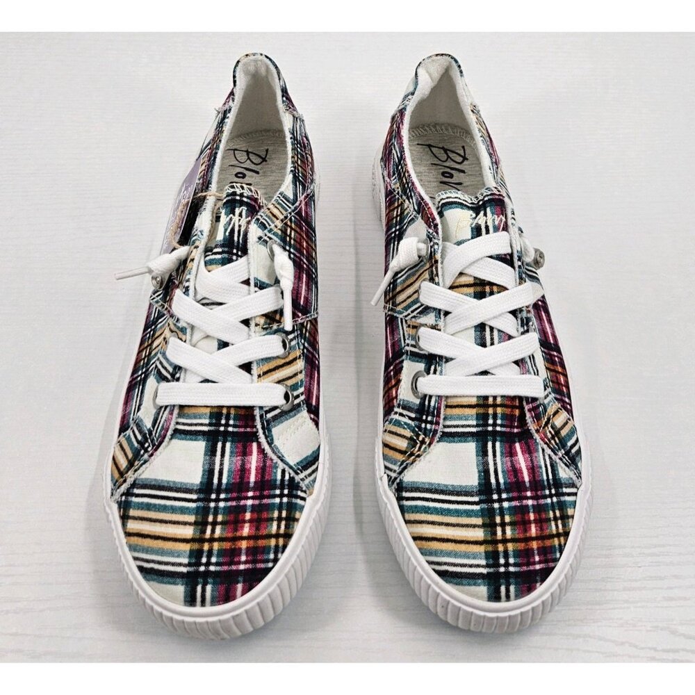 Blowfish Multicolor Plaid Sneakers